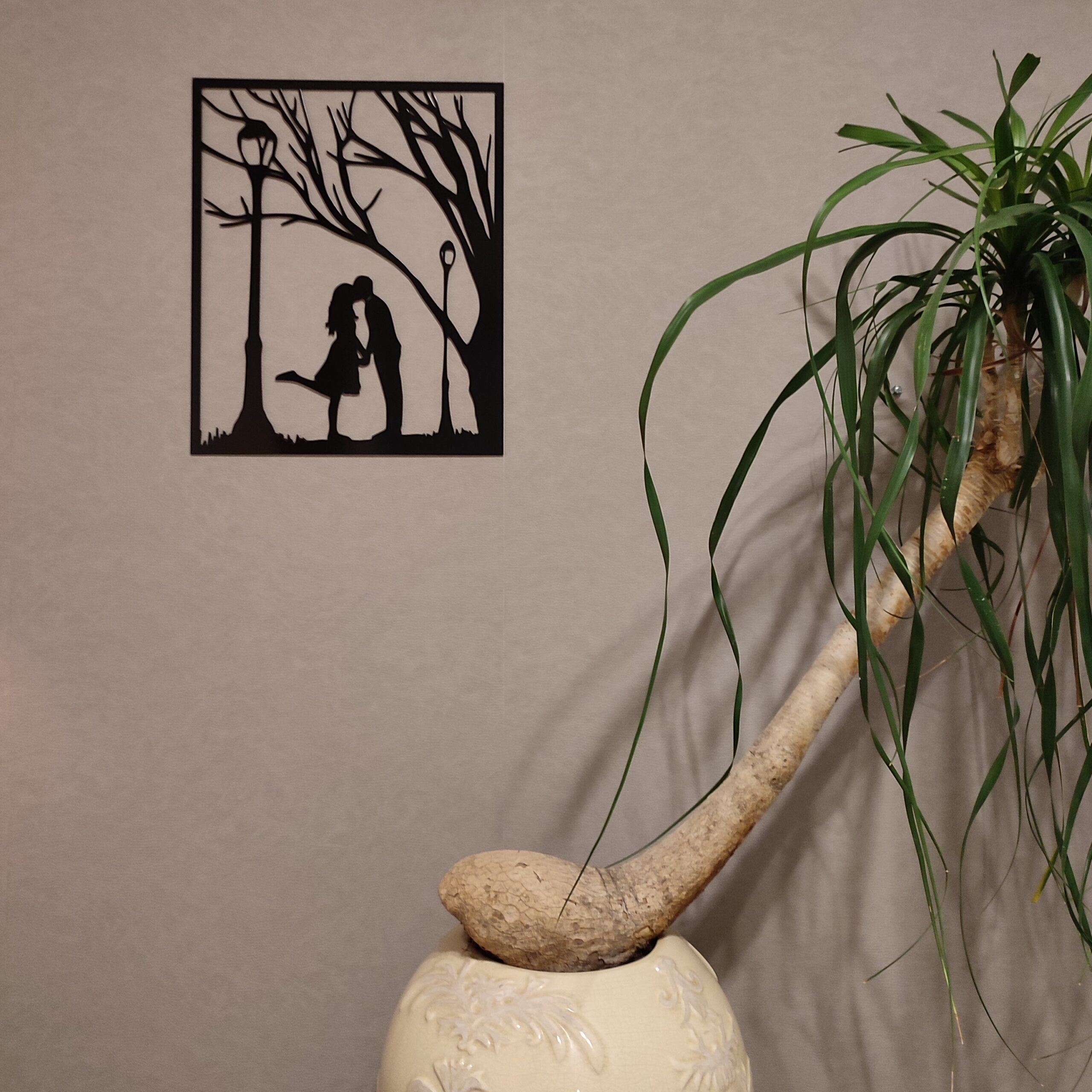 Amoureux dans le parc